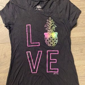 Justice size 10 t-shirt .Excellent condition.